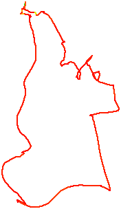 [track map with all red colors]